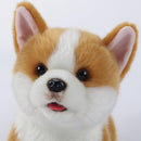 Interactive Plush Corgi Dog, Companion Robot Dog Pets,Handmade Weighted Stuffed Animals,Electronic Walking Toy with Barking,Tail Wagging,Talking, by TinyTreasures Baby Boutique