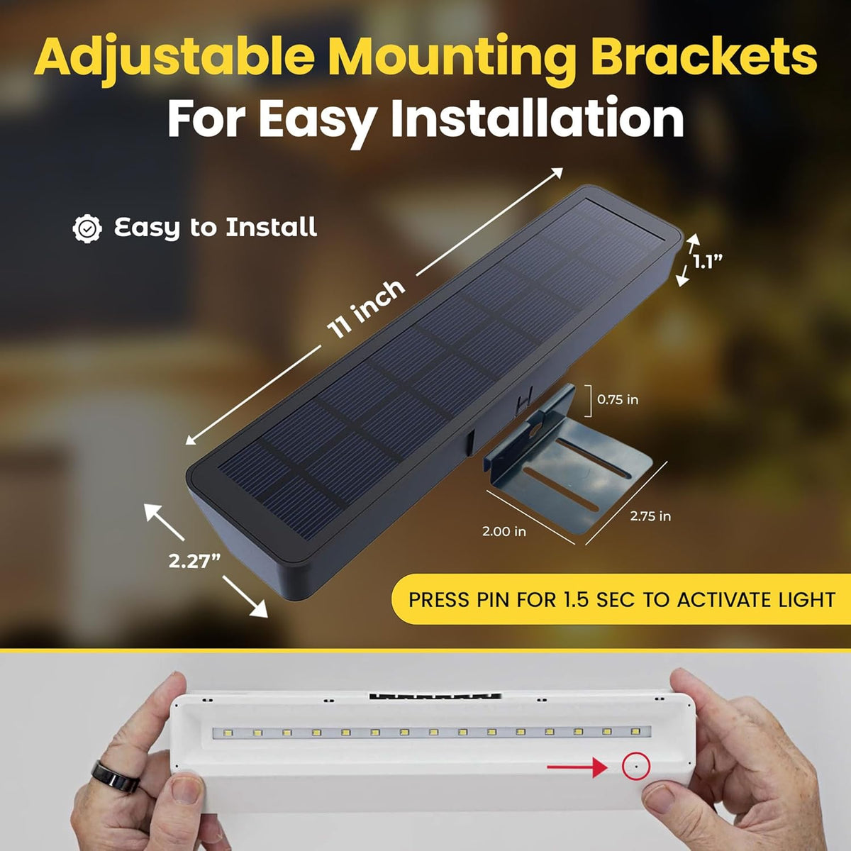 Solar Sign Lights for Advertising and Real Estate BICSSL-01, photo 5 of 9