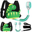 Accmor Toddler Harness Leash + Anti Lost Wrist Link, Cute Dinosaur Kids Harness with Leash, Adorable Child Harness Leash Wristband Strap Belt Protector for Baby Boys Girls to Outdoor Travel by TinyTreasures Baby Boutique
