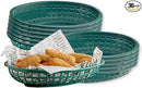 TableCraft Products C1074FG Cash and Carry Basket, Oval, Green (Pack of 12) by GreenHaven Gardens