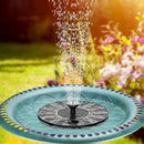 Solar Fountain Pump for Bird Bath, 1.4W Water Fountain with 6 Nozzles Solar Powered Fountain Pump for Bird Bath, Garden, Pond, Pool, Outdoor by GreenHaven Gardens