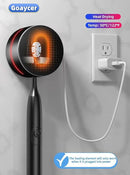 Toothbrush Holders for Bathroom,Smart Toothbrush Cleaner with Heat Dryer, Rechargeable Toothbrush Covers by CozyNest Decor
