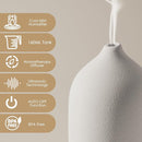 Diffuserlove Ceramic Essential Oil Diffuser 160ML for Room, Home, Bedroom - Aromatherapy Stone Diffuser White (Size: 6.8" H x 3.6" W) by TinyTreasures Baby Boutique