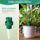 Patelai Terracotta Plant Watering Spikes Self to Use with Cola Bottles Houseplant Watering Stakes Automatic Irrigation System(15 Pack,White)