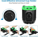 Accmor Stroller Cup Holder with Phone Holder, Universal Cup Holder, Bike Cup Holder, 360° Rotatable Large Caliber Drinks Holder for Stroller, Bike, Wheelchair, Walker by TinyTreasures Baby Boutique