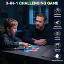Light Up Memory Game Handheld Electronic Toys with Lights and Sound Effects, Smart Multi-Function Desktop Metronome, Puzzle Memory Rhythm Training Board Challenge for Kids Ages 3 4 5 6 and Up by TinyTreasures Baby Boutique