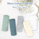 Hooyax Muslin Baby Lounger Cover Soft Organic Cotton Slipcover Fits Newborn Lounger for Baby Boys and Girls (Light Gray) by TinyTreasures Baby Boutique