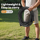2025 Upgraded 50FT Non-Expanding Garden Hose, Lightweight, Flexible Ultra-Light Water Hose, Burst-Resistant, Lead-Free, Anti-Kink, High-Pressure by GreenHaven Gardens