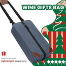 ALLCAMP Wine Bag - Insulated Cooler Bag with Wine Glasses, Bottle Opener & Wine Accessories for Wine Lovers - Portable Wine Gift Bag for Travel, Picnics, and Gift Ideas(Blue) by TinyTreasures Baby Boutique