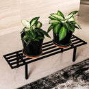 Zhongma One Tier Metal Plant Stand(45.67 L x 8.66 W x 7.9 H) Heavy Duty Plant Holder for Home, Window,Garden, Plant Lovers, Display Stand … by GreenHaven Gardens