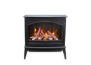 Amantii E50-NA Lynwood Series - 50 cm Freestand Electric Stove Featuring a Cast Iron Frame and a 10 Piece Birch Log Set