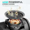 Bluetooth Speaker IPX6 Waterproof.Musibaby M88pro with Loud Stereo Sound,Portable Wireless Speaker,40H Battery,Bluetooth 5.3,Dual Pairing, Shower Outdoor Speaker for Party, Beach, Gifts Ideal. by TinyTreasures Baby Boutique