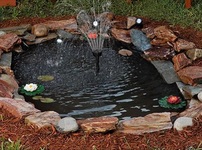 Pond Liner 20 x 25ft 20 mil Pond Liners for Outdoor Ponds, UV Resistant LDPE Pond Liner for Fish Ponds, Pool, Water Features, Fountains, Waterfall and Water Gardens, Black, photo 3 of 6