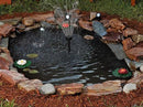 Pond Liner 15 x 20ft 20 mil Pond Liners for Outdoor Ponds, UV Resistant LDPE Fish Pond Liner for Backyard Koi Ponds, Pool, Water Features, Fountains, Waterfall and Water Gardens, Black by GreenHaven Gardens