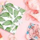 Wet Bag, Wet Dry Bag, Wet Bag for Swimsuit, Travel, Beach, Pool, Diapers, Dirty Yoga Gym Clothes, Makeup Bag, Waterproof Tropical Palm Leaves Decor Jungle Palm Leaf Favors by TinyTreasures Baby Boutique