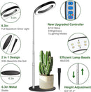 Grow Lights for Indoor Plants Full Spectrum, 80 LEDs Plant Light for Indoor Plants, Height Adjustable Desktop Growing Lamp with Auto Timer 6/12/16Hrs, 3 Optional Spectrums,5 Brightness,2 Packs by GreenHaven Gardens