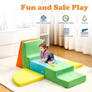 6 Pieces Climbing Toys for Toddlers, Climb & Crawl Soft Foam Block Activity Play Set, Foam Play Gym Climbing Blocks, Toddler Climbing Toy Indoor, Soft Foam Toys for Kids Crawling and Sliding by TinyTreasures Baby Boutique