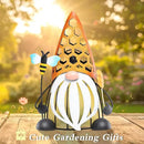 MUMTOP Solar Lights Outdoor Decorative Funny Gnome Waterproof Solar Powered LED Lights Metal Yard Art Decorations for Patio Garden Outside Lawn Backyard Balcony Decor by GreenHaven Gardens