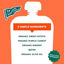 Serenity Kids 6+ Months Organic Veggie Puree Baby Food Pouches - No Added Sugar & Allergen Free - BPA-Free Baby Snacks & Toddler Food with Sweet Potato & Parsnip - 3.5 Oz, 12 Pack by TinyTreasures Baby Boutique