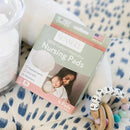 Natural Cotton Washable Nursing Pad, Essential for Newborn Care, Perfect Breast Pads for Leaking Milk, Nipple Pads for Nursing Newborns, Must-Have for Breastfeeding Moms (4 Pads per Package) by TinyTreasures Baby Boutique