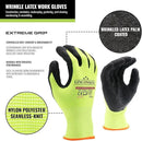 linconson 12 Pack Safety Performance Series Construction Mechanics Wrinkle Latex Work Gloves by GreenHaven Gardens