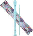 Recorder Instrument for Beginner Kids Adults,8-Hole Soprano Descant Recorder Music Flute with with Cleaning Rod & Leather Case For School Student Home Entertainment(2-Cactus) by TinyTreasures Baby Boutique