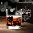 Old Fashioned Whiskey Glasses, Stemless Wine Glasses with Gift Box, 10Oz Rocks Glass for Scotch Cocktail Bourbon Vodka Liquor, Unique Gifts for Dad, Husband, Father's Day, Anniversary by CozyNest Decor