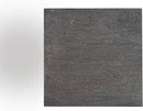Modern Hand Made One-of-a-Kind Carved Mango Wood End Table, Farmhouse Side Table,Farmhouse End Table,Living Room,Bedroom, Accent Table, Contemporary Architectural Designed Grey,Assembled by CozyNest Decor