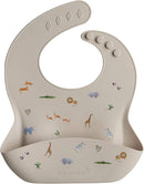 Loulou Lollipop Soft, Waterproof Silicone Feeding Bib for Babies and Toddlers by TinyTreasures Baby Boutique