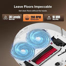 roborock Qrevo Master Robot Vacuum and Mop Combo, 10,000Pa Suction, FlexiArm Design Side Brush & Mop, Auto Mop Washing & Drying, Self-Emptying&Refilling, Dock Self-Cleaning, Obstacle Avoidance, White by CozyNest Decor