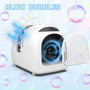 Bubble Machine for Kids Parties Bubble Maker Operated by Plugin or Batteries Outdoors Blower Life Theme Parties Weddings Birthday Parties Create Bubble World Gifts for Boys and Girls by TinyTreasures Baby Boutique