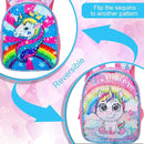 gxtvo Toddler Backpack Leash, 9.5" Kids Safety Leashes Bookbag for Children Boys Girls - Unicorn/Butterfly/Mermaid/Dinosaur by TinyTreasures Baby Boutique