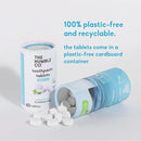 The Humble Co. Whitening Toothpaste Tablets – Fluoride Free Toothpaste Whitening Tablets, Dentist Developed Formula, Vegan, SLS Free, Plastic Free (Peppermint, 2 PK) by CozyNest Decor
