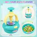 Plunack Flower Bouquet Toys Kits for Kids Age 4-8, Flower Press Kit DIY Flowers Making Craft Kit for 4 5 6 7 Year Old Girls Arts & Crafts Toys Educational Handmade Activity Set, Gift for Girls 3+ by TinyTreasures Baby Boutique