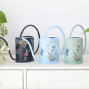 Watering Can for Indoor House Plants - Cute Decorative Metal Gardening Small Water Can for Houseplants & Flowers with Long Spout - 1.5L 51floz 0.4 Gallon (Hummingbird Sage) by GreenHaven Gardens
