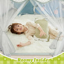 Monobeach Princess Tent Girls Celadon Large Playhouse Kids Castle Play Tent with Star Lights Gift Toy for Children Indoor and Outdoor Games, 55'' x 53'' (DxH) by TinyTreasures Baby Boutique