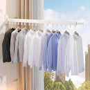 Clothes Drying Rack Wall Mounted,Space Saving Wall Drying Rack,Retractable Collapsible Tri-Fold,for Bathroom,Balcony,Outdoor lndoor with Laundry,White by TinyTreasures Baby Boutique
