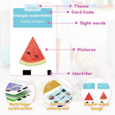 Toddlers Bilingual Spanish & English Talking Flash Cards with 288 Sight Words, Speech Therapy Toys for 1 2 3 4 5 6 Years Old Boys and Girls, Learning Educational Kids Gifts (Pink) by TinyTreasures Baby Boutique