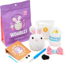 The Woobles Crochet Kit for Beginners - Easy Arts and Crafts Knitting & Crochet Animals Kit As Seen On Shark Tank - JoJo The Bunny by TinyTreasures Baby Boutique
