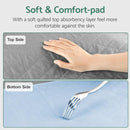 CoolShields Waterproof Bed Pads, 60" x 36" Washable Reusable Mattress Protector Bedwetting Pad for Incontinence by TinyTreasures Baby Boutique
