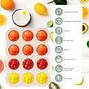 3 Pcs Baby Food Storage Container 12 Cup Silicone Baby Food Freezer Tray with Lid Stackable Reusable Silicone Freezer Tray for Food Vegetable Fruit Puree and Breast Milk(Colorful) by TinyTreasures Baby Boutique