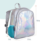 Wildkin 15-inch Kids Backpack – Durable, Padded, Adjustable for School & Travel - Holographic by TinyTreasures Baby Boutique