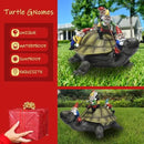Sunthus Garden Gnome Turtle Statues Yard Art Resin Figurine Decorations Outdoor Garden Décor by CozyNest Decor