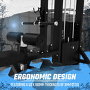 Selectorized Lat Pulldown & Low Row Combo w/ 250lb weight stack (New)