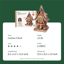 ROKR 3D Wooden Puzzles for Adults, Cuckoo Clock Model Kit, Room Home Decor DIY Watch Making Kit Functional Mechanical Building Toys, Hobbies Birthday Christmas Day Gifts for Men Women Kids 14+ by TinyTreasures Baby Boutique