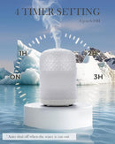 Aromatherapy Diffuser – Ultrasonic Essential Oil Diffuser, Health Night Light, Timer & Auto Shut-Off, BPA-Free, 120ml Diffusers for Home, Office, or Spa by TinyTreasures Baby Boutique