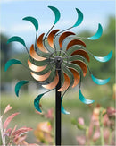 Wind Spinners Outdoor - Metal Windmill for Yard and Garden, Kinetic Wind Sculptures with Stake, Ideal Artistic Decor Gift (13'' W x 54'' H) by CozyNest Decor