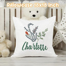 Custom Crib Bedding Set - Highland Cow Design Personalized Name Baby Nursery Bed 3 Pcs Set - Chic Soft Blanket with Dotted Backing, Sheet, Pillowcase for Newborn Girls Boys Gifts Color04 by TinyTreasures Baby Boutique