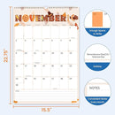 SUNEE Wall Calendar 2025-2026 Large 22.75"x15.5", 21 Month Calendar from October 2025 to June 2027, Vertical Extra Large Monthly Calendar 2026 for Wall, Cute by TinyTreasures Baby Boutique