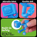 24 PCS Magnetic Travel Toys for Kids, Creative, Portable and Educational, Magnetic-People-Magnet-Men: Cute Robot & Funny Magnets, Small Fidget Toys for Classroom Prizes, Easter Egg Stuffers, Office by TinyTreasures Baby Boutique